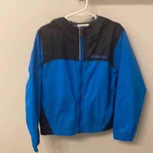 Columbia boys rain jacket XXS